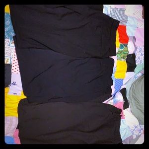 Lot of 3 black pairs of dress pants